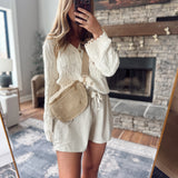 Natural Gizelle Belt Bag