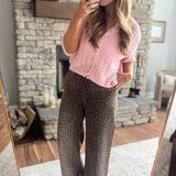 Fierce & Flawless Denim Track Pants