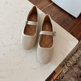 Oatmeal Brita Knit Flat