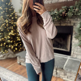 Dusty Pink Core Classic Crewneck