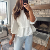 Off White Kaeli Blouse Pullover