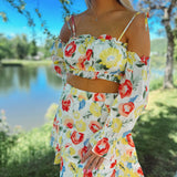 Island Dreams White Floral Set