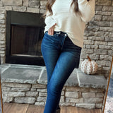 Flying Monkey Catch The Breeze HR Crop Skinny with Forward Outseam