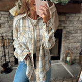 Brady Oat Washed Flannel