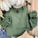 Embroidered Thankful IN STOCK