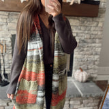 Trend Maker Sage Sleeveless Hooded Cardi