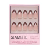 Glamnetic Chocolat French Tip Press-On Nails IN STORE