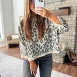 Brown Leopard Avenlea Sweater