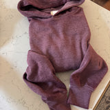 Dark Plum Burnout Bliss Hoodie
