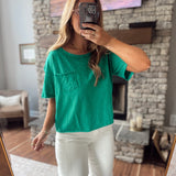 Kelly Green Simply You Tee