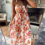 Cream Forever in Bloom Maxi Dress