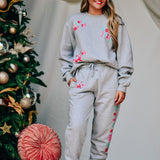Holly Merry Everything Grey Joggers