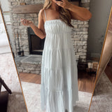 Denim Blue Free Spirit Midi Dress