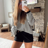 Black All Day Long Skort