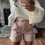 Meadow Breeze Floral Printed Shorts