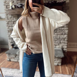 Taupe Eve Shell Sleeveless Knit Top