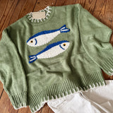Basil Makin' Waves Sweater