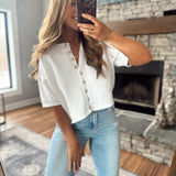Off White Mariselle Sweater Top