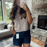 Cocoa Azaria Washed Short Sleeve