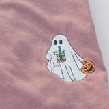 Embroidered Ghost Tee IN STOCK