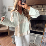 Sage Emerson Floral Long Sleeve