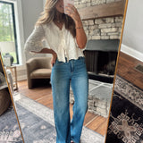 Flying Monkey On Target Super HR Wide Leg Jeans