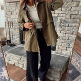 Olive Chore Barn Jacket