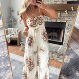 Cream Meadowlight Jumpsuit