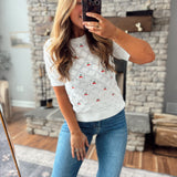 Off White Sweet On You Knit Top