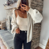 Nude Floral Lace Bralette Cami