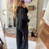 Black Soft Luxury Pants