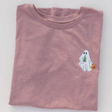 Embroidered Ghost Tee IN STOCK