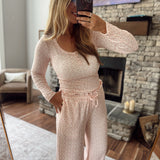 Blush Nap in the Garden Top