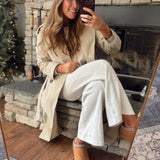 Blue Gray Classic Corduroy Baseball Cap