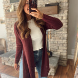 Autumn Pour Open Cardigan