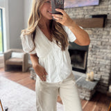 Off White Love Letters Blouse