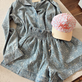 Petals & Denim Set