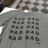 Graphite Rad Dad Tee