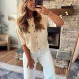 Natural Mitchell Cardigan