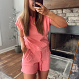Taffy Pink Haven Top and Shorts Set