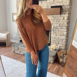 Pecan Current Crush Sweater
