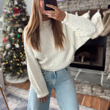 Cream Handloom Sweater