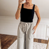 Black Simple Things Pants