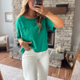 Kelly Green Simply You Tee