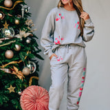 Holly Merry Everything Grey Sweatshirt
