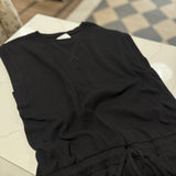 Liza Black Knit Midi