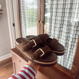 Chocolate Marley Sandals