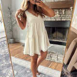 Cream Proving My Point Mini Dress