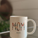 Floral Mom Speckled Mug IN STORE