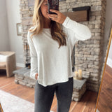 Heather Gray Cozy Core Tee